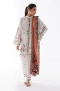 Sana Safinaz Embroidered 3-Piece Lawn Suit – Off-White & Pastel Green