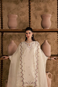 Gulposh by Misbah Embroidered 3-Piece Suit - Off-White Ivory