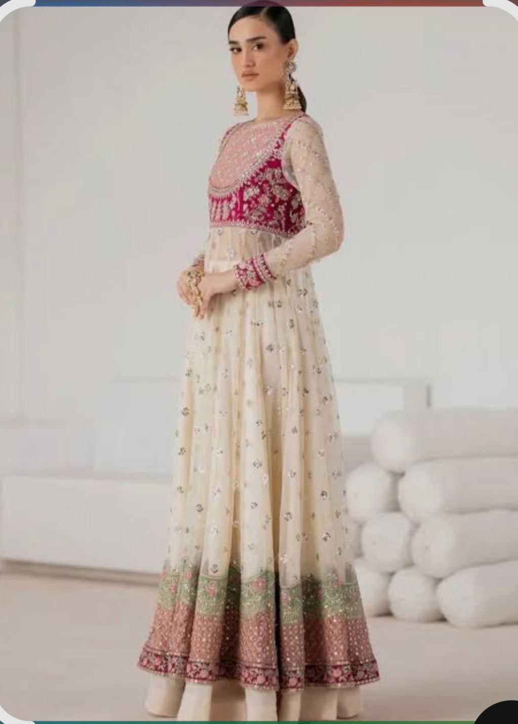 Original Pakistani Lawn Suit with Digital Print