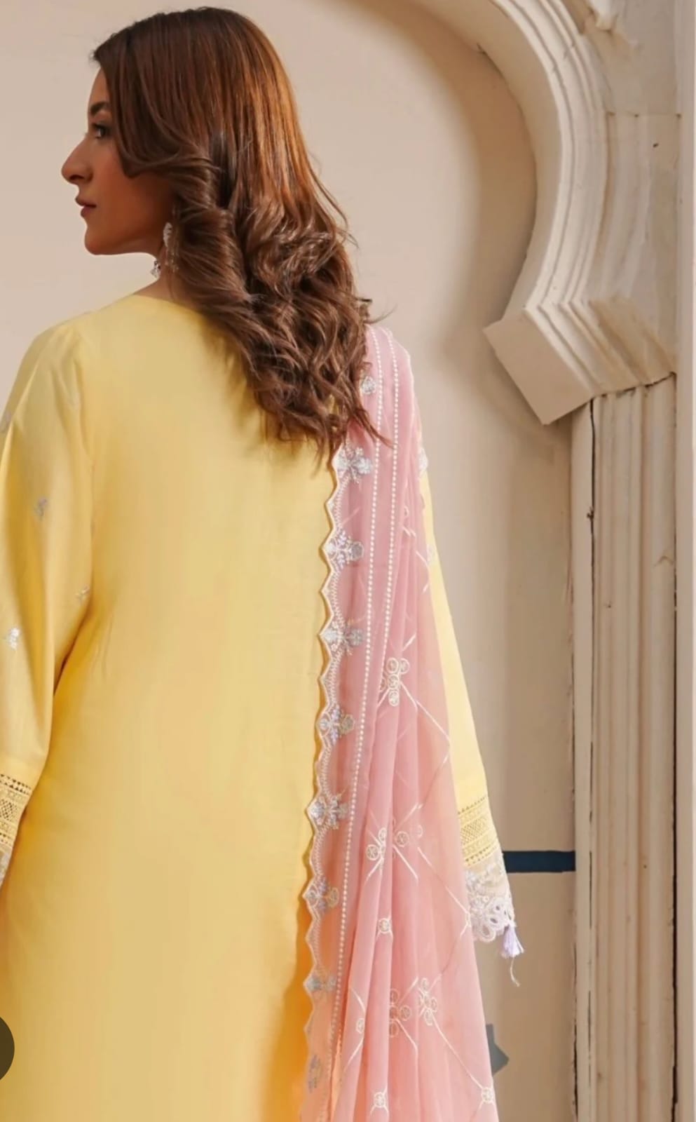 Embroidered Chikankari Lawn Suit