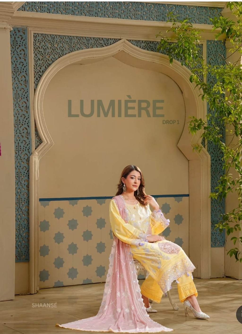 Embroidered Chikankari Lawn Suit