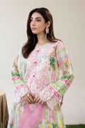 Adan's Libas Digitally Printed Lawn 3-Piece Suit - Soft Pink & Mint Green