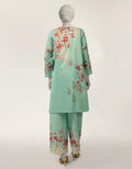 J. Lawn Embroidered Stitched 2-Piece Suit - Mint Green